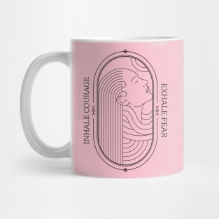 Inspiring Woman Courage Mug